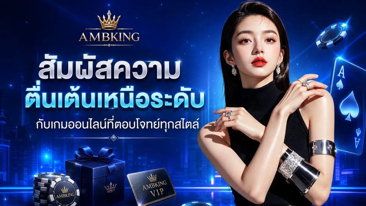 ambking slot เล่นง่ายบนมือถือ ลุ้นรับรางวัลใหญ่ที่ AMBKING.world